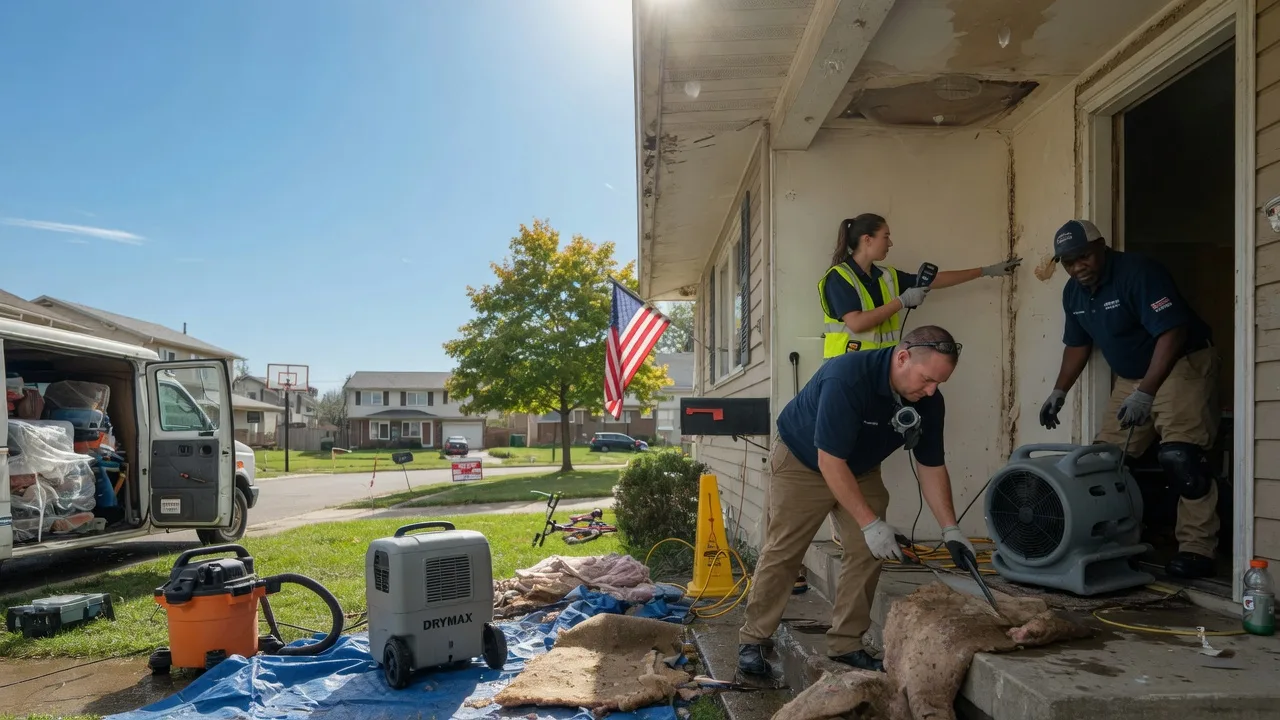 Water Damage Restoration in Ohio near me